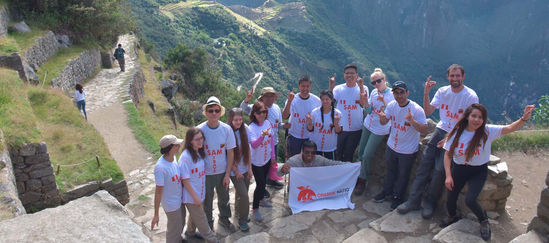 Short Inca Trail to Machu Picchu with CAMPING - Orange Nation Peru