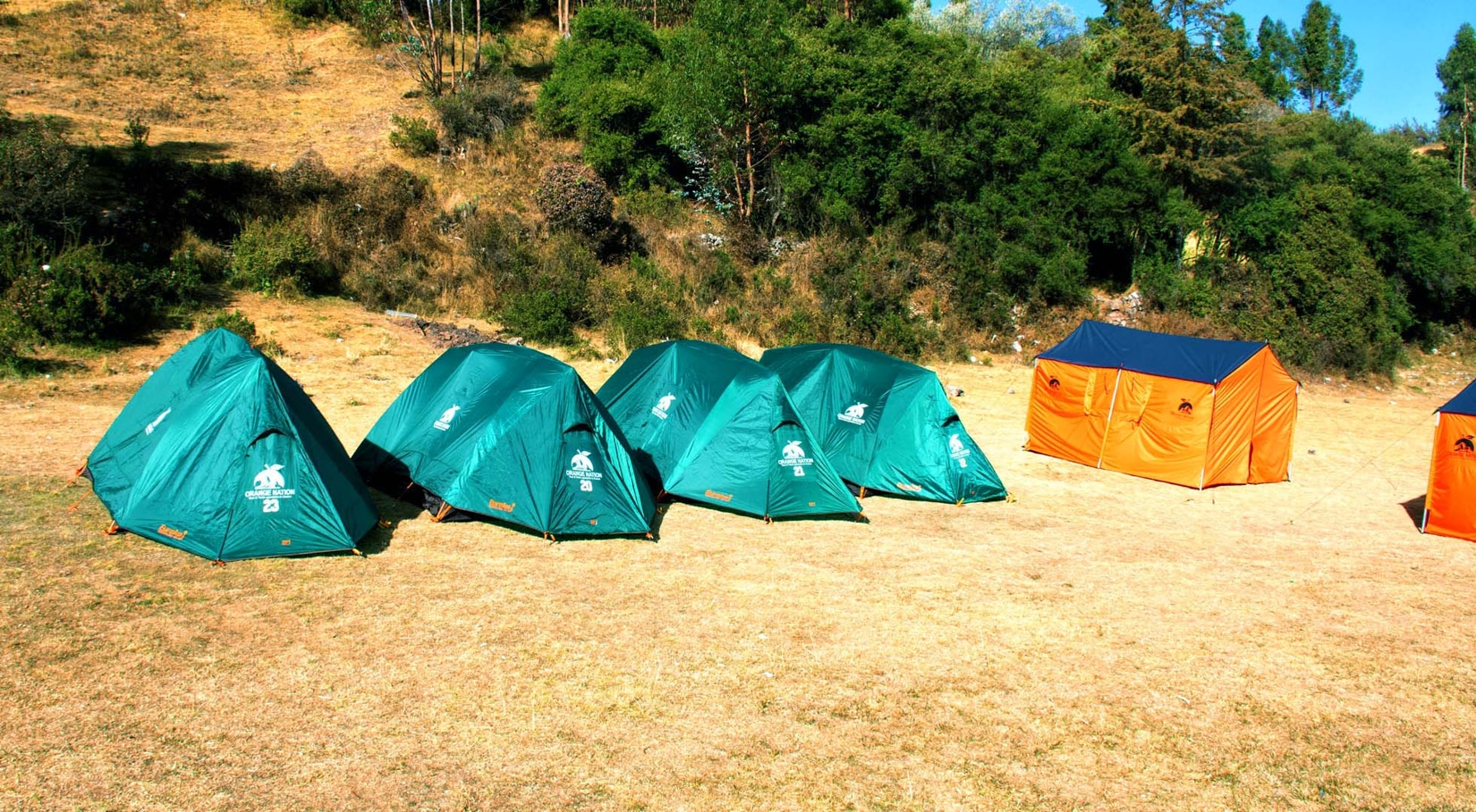 Camping in the Inca Trail with Orange Nation Peru