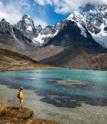 ausangate 7 lake - Orange Nation Peru