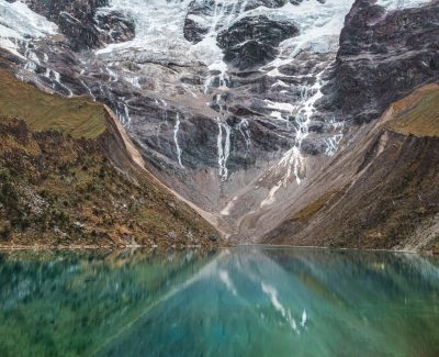 Lake Humantay - Orange Nation Peru