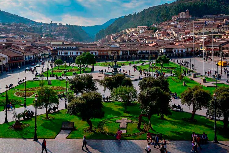 Plaza de armas cusco - Orange Nation Peru