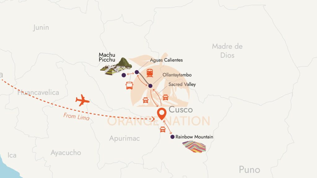 sacred valley to machu picchu
